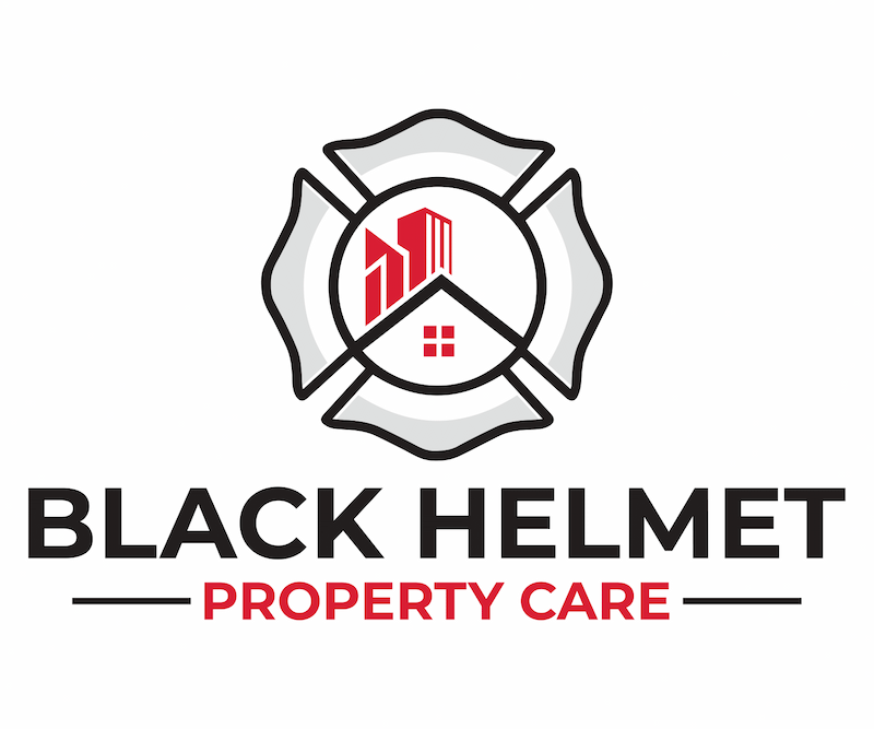Black Helmet Property Care Logo - Navigation